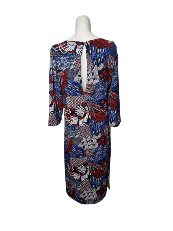 Mėlyna raštuota suknelė, M