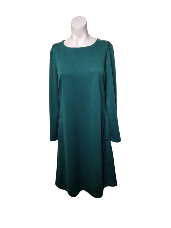 Tamsiai žalia suknelė, L