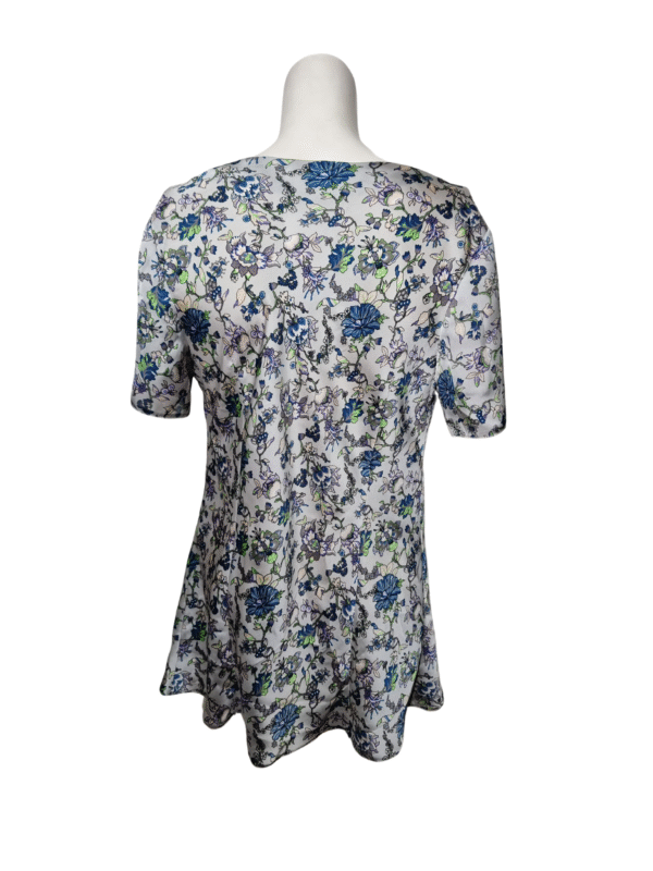 Pilka raštuota palaidinė, XL