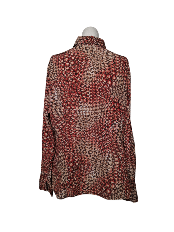 Rudi raštuoti marškiniai, XL