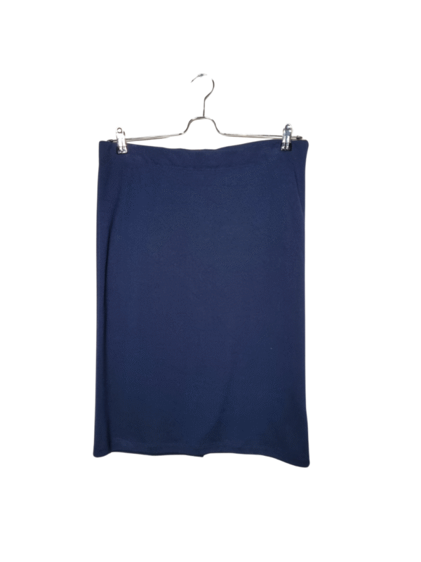 Tamsiai mėlynas sijonas, L