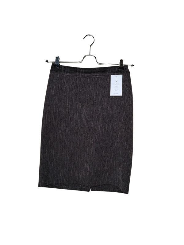 Pilkas dryžuotas sijonas, M