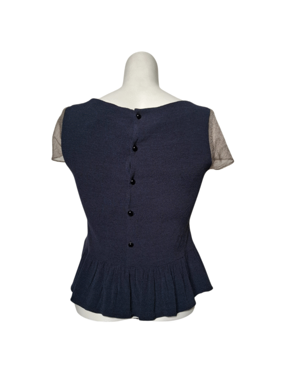 Tamsiai mėlyna palaidinė, XS