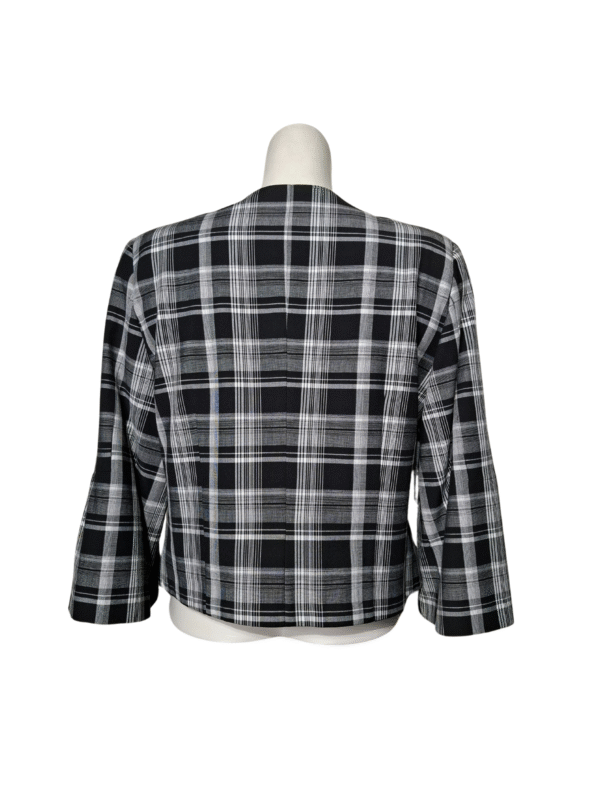 Juodas languotas švarkas, L