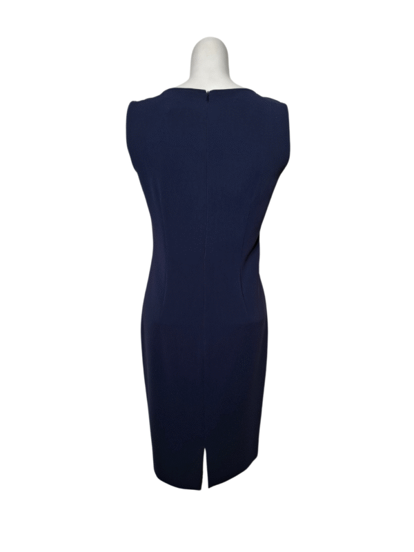 Mėlyna suknelė be rankovių, L