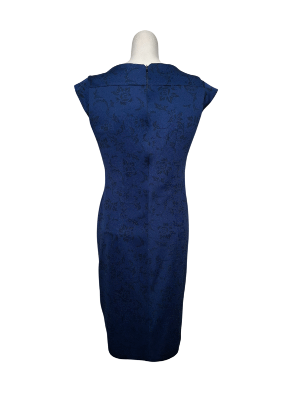 Mėlyna raštuota suknelė, XL